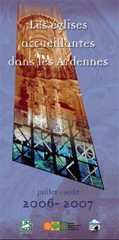 Guide "les glises accueillantes dans les Ardennes" dit par le Conseil Gnral des Ardennes 